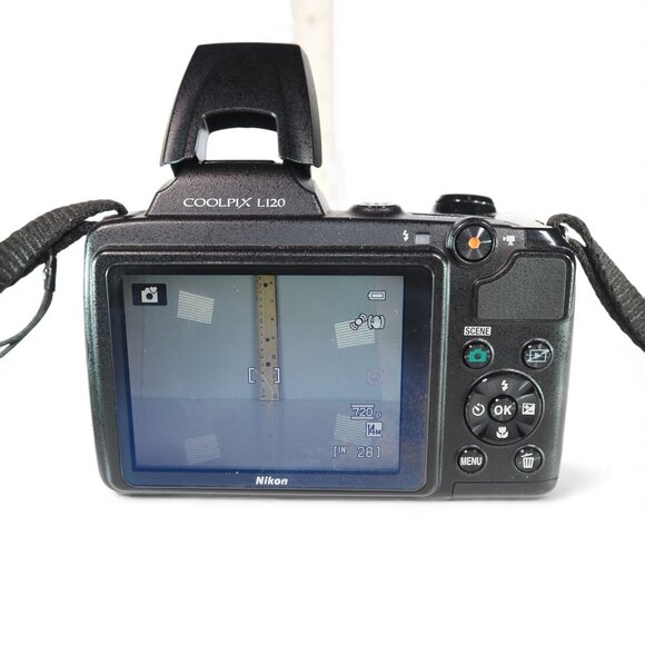 Nikon Coolpix L120 14.1MP Digital Camera - Black - Picture 7 of 10